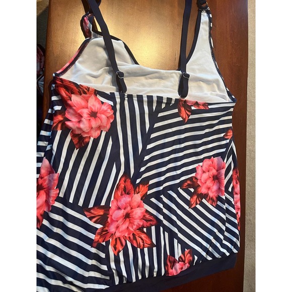 2 pc Women’s Plus Size 18W Tankini - Picture 3 of 9